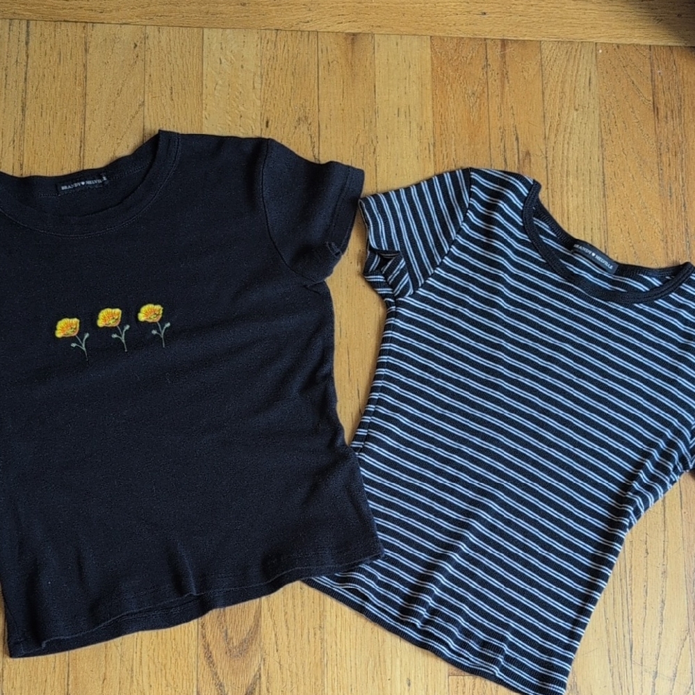 Lot Of Two Women's Brandy Melville Tees